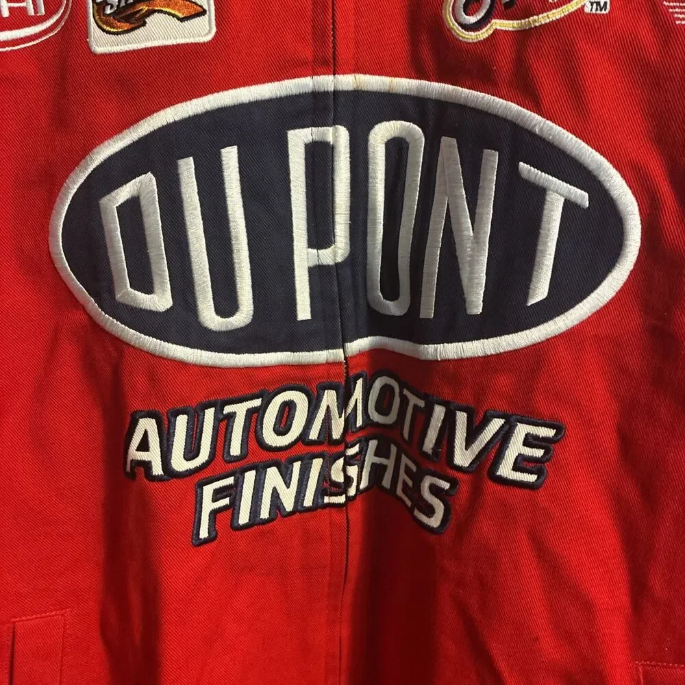 Chase Jeff Gordon Dupont NASCAR Racing Jacket Men Size Xtra Large Xl Coat